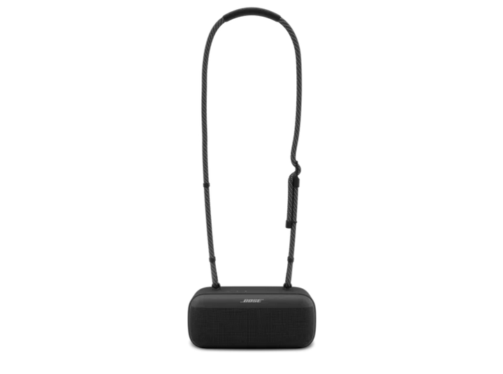 Correa de transporte para Altavoz portátil Bose SoundLink Max color Negro con altavoz azul